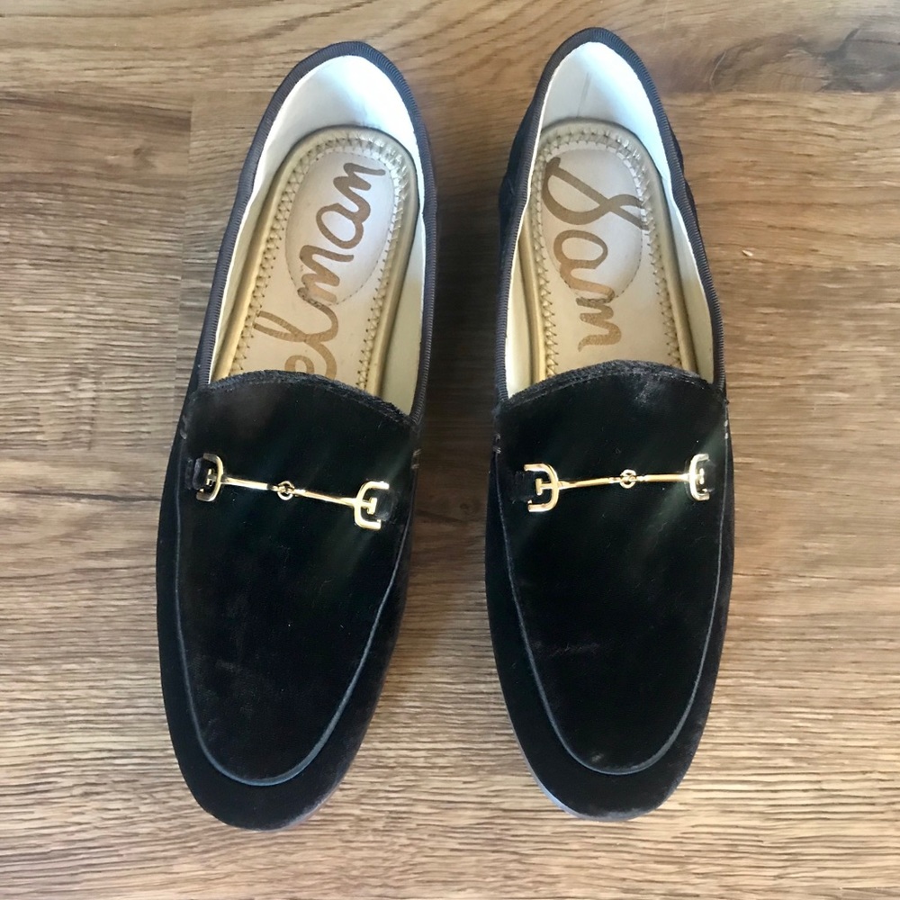 EUC Sam Edelman Velvet Loafers